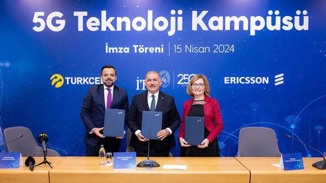 İTÜ, Turkcell ve Ericsson İş Birliğiyle "5G Teknoloji Kampüsü" Projesi Hayata Geçiriliyor