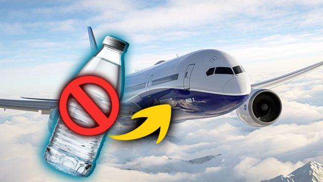 Uçaklara Neden 100 Ml’den Fazla Sıvı Alınmaz? Sebebini Öğrenince Eminiz ki Hak Vereceksiniz