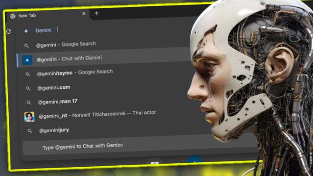 Google, Gemini Yapay Zekâ Modelini Chrome’un Adres Çubuğuna Getirdi
