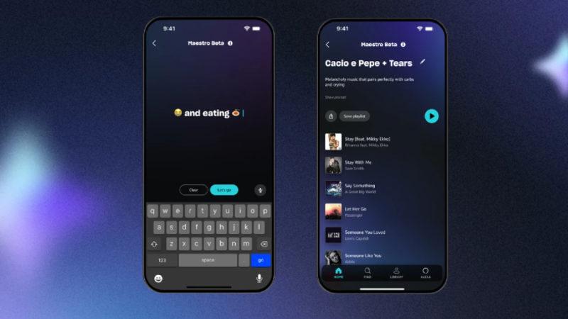 Spotify’dan Sonra Amazon Music’e de Yapay Zekâyla Çalma Listesi Oluşturma Özelliği Ekleniyor