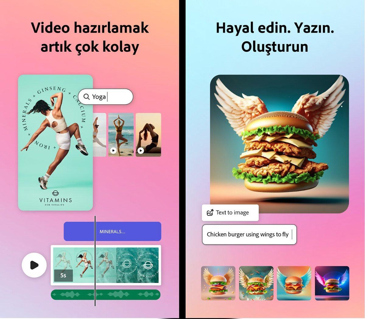Adobe, Yapay Zekâ Destekli Adobe Express Uygulamasını Kullanıma Sundu: Nasıl Özellikler Var?