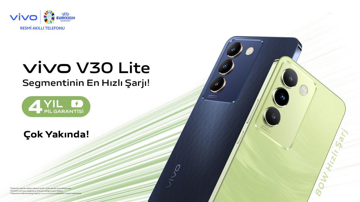 vivo’nun 4 Yıllık Batarya Garantisiyle Gelen V30 Lite Modeli, Çok Yakında Türkiye’de