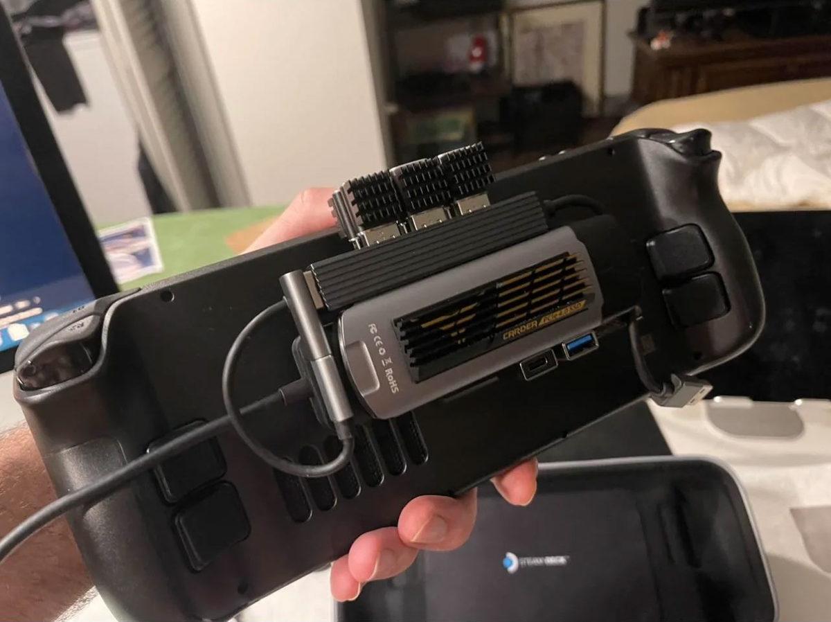 Bir Steam Deck Kullanıcısı, Aleti Modlayıp 15 TB Depolama Ekledi: Hem de Minimal Ağırlıkla