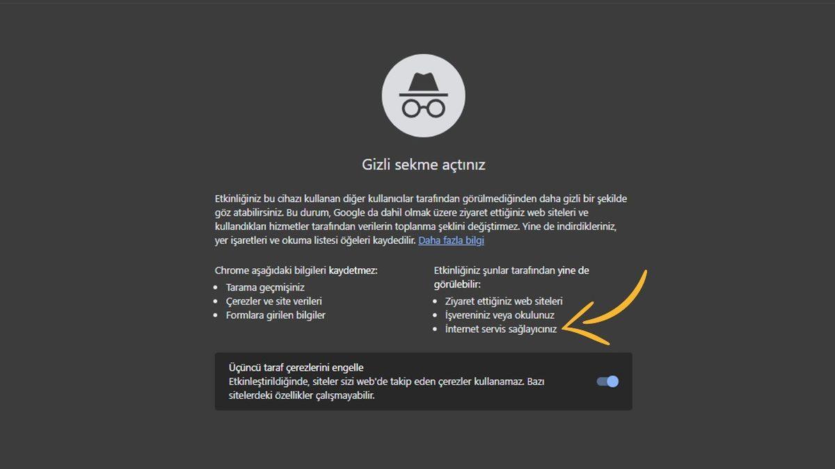 Gizli Sekmeciler Seri Üzgün: İnternet Servis Sağlayıcılarının, Hareketlerinizin Ne Kadarını Gördüğünü Açıklıyoruz