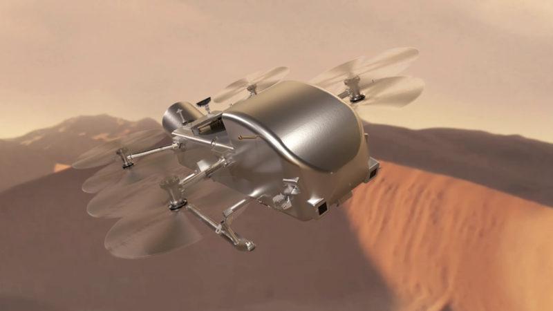 NASA, Titan’a Yaşam Bulmak İçin Helikopter Araç Gönderecek