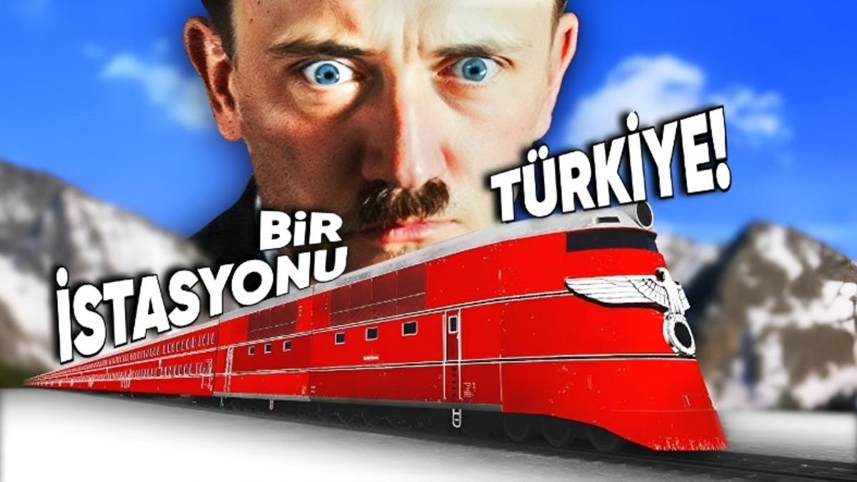 Hitler’in "Çılgın" Projesi: Kıtalar Arası Gidecek ve Uçakları Bile Taşıyabilecek Mega Tren Neden Hayata Geçmedi?
