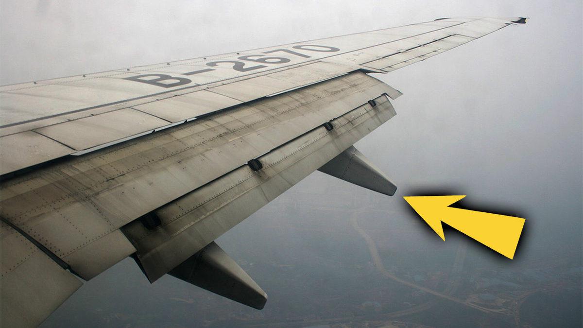 Uçak Kanatlarının Altındaki Bu Bölmeler de Neyin Nesi? Aslında Hayati Derecede Öneme Sahip!