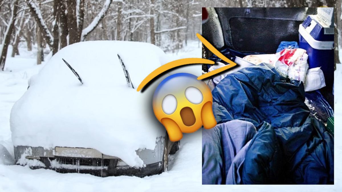 3 Metre Derinliğindeki Karda, 2 Ay Boyunca Arabasında Mahsur Kalan Adamın Mucizelere İnandıracak Cinsteki Hikâyesi