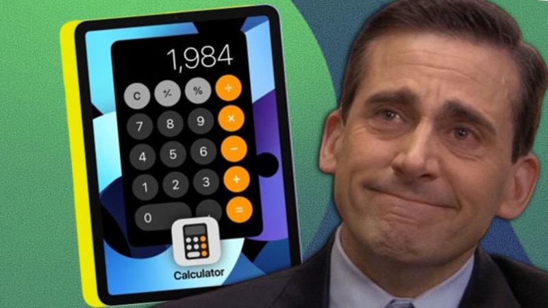 Sonunda! Apple’ın, 14 Yıldır Beklenen Hesap Makinesi Uygulamasını Bu Sene iPad’lere Getireceği İddia Edildi