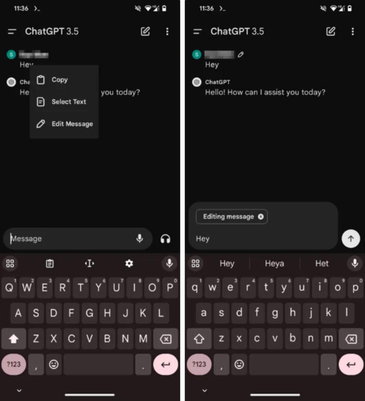 ChatGPT’nin Sitesinde Olup Uygulamalarda Olmayan 