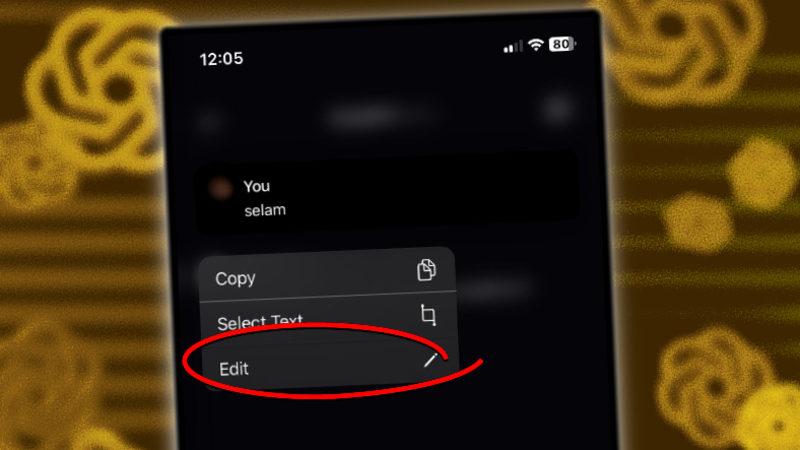 ChatGPT’nin Sitesinde Olup Uygulamalarda Olmayan "Komut Düzenleme" Özelliği, Nihayet Kullanıma Sunulmaya Başladı
