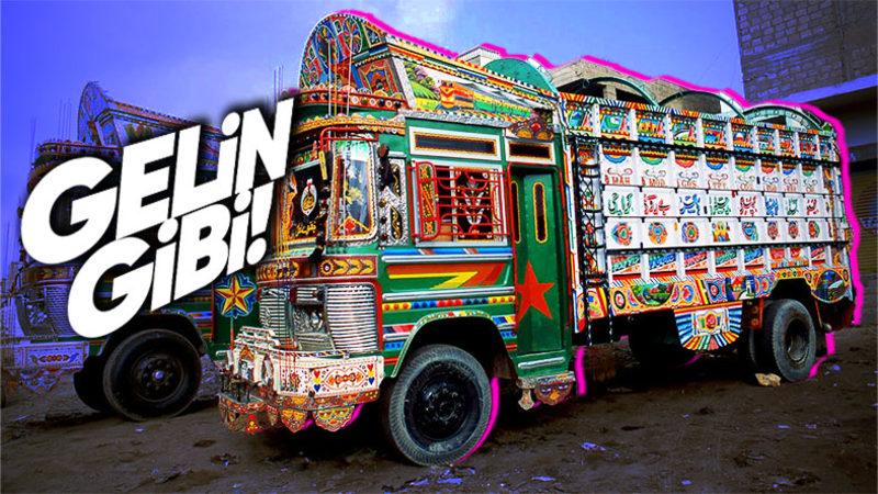 Hindistan’ın Kamyonları Neden Diğer Kamyonlara Benzemeyecek Kadar Süslü ve Renkli?