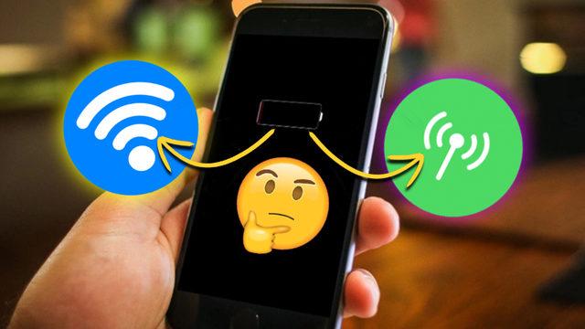 Son Noktayı Koyuyoruz: Mobil Veri mi Yoksa Wi-Fi mı Bataryayı Daha Çabuk Bitiriyor?