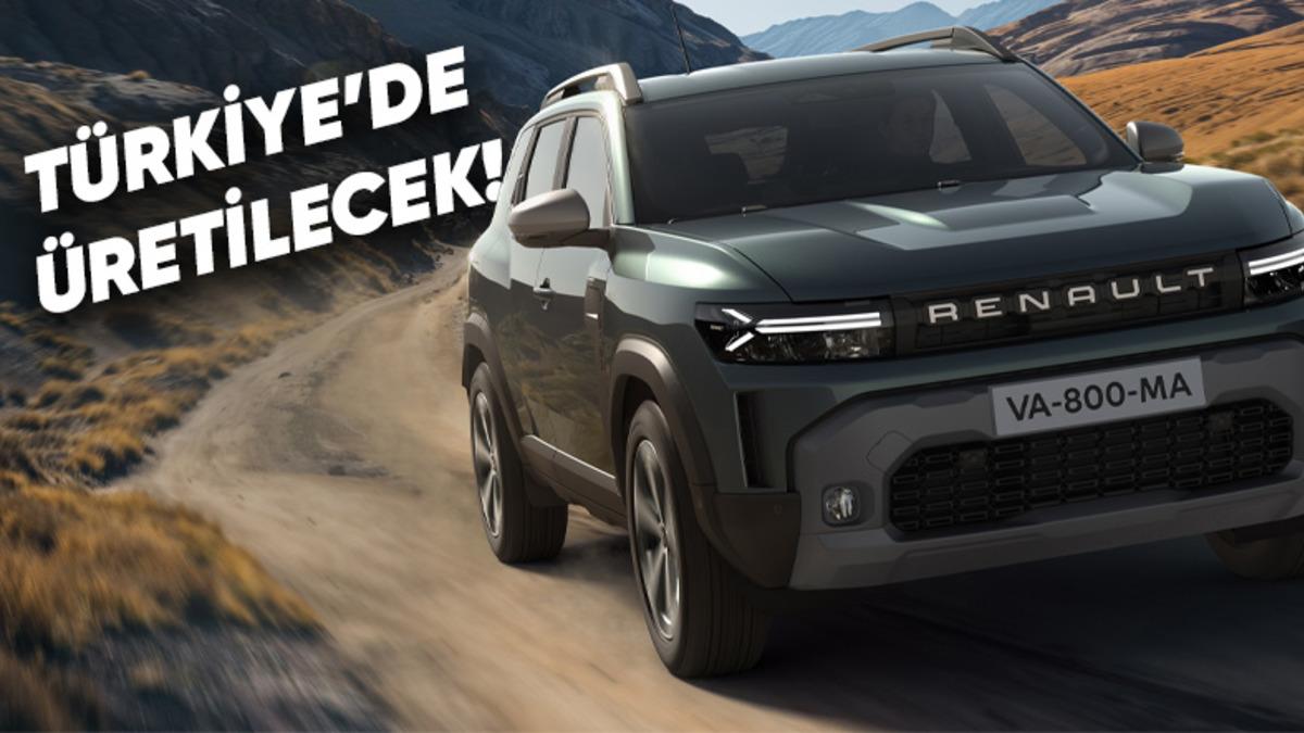 Yeni Bir Yüz, Yeni Bir İsim... Türkiye’de Üretilecek Renault Duster Tanıtıldı!