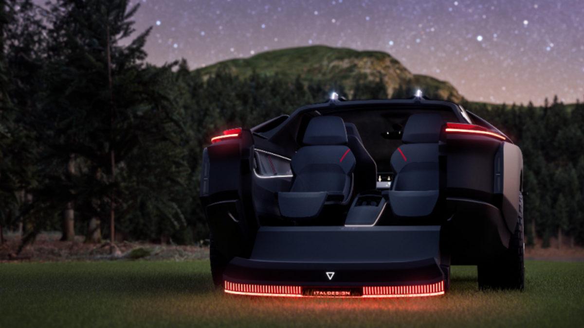 Tesla Cybertruck’ı Tamamen Unutturacak Elektrikli Pick-up: Karşınızda Italdesign Quintessenza [Video]