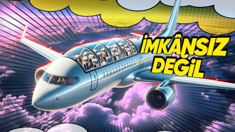 Uçak Tasarımlarında Neden Hiç Cam Tavana Rastlayamıyoruz? (Çok Mantıklı Sebepleri Var!)