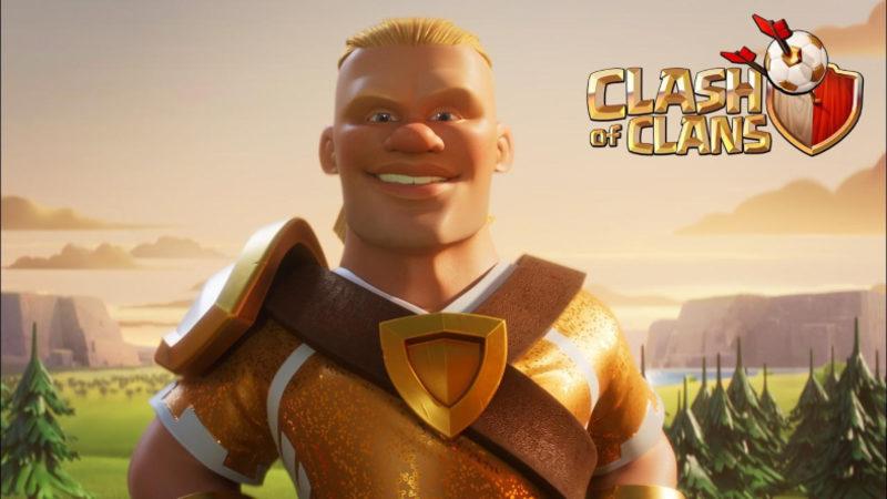 Erling Haaland, Popüler Mobil Oyun Clash of Clans’a Geldi! [Video]