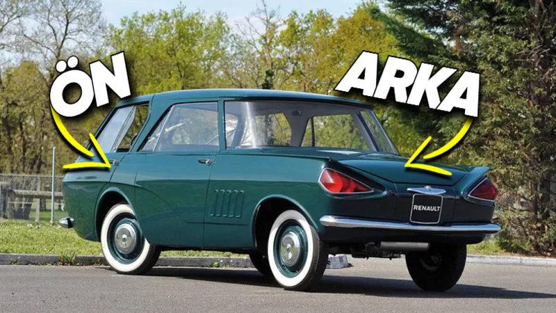 Renault’nun 65 Sene Önce Çıkardığı Ters Otomobil Neyin Nesiydi? Neden Hiç Sokaklarda Göremedik?