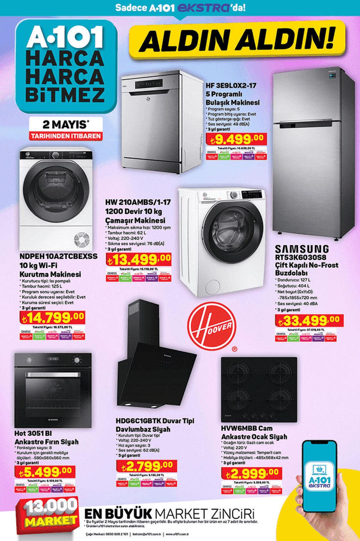 A101 İnternete Özel Aldın Aldın Kataloğunda Yer Alan Teknolojik Ürünler - 2 Mayıs 2024