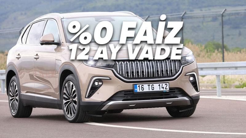 Togg, 0 Faizli Kredi Kampanyasının Süresini Tüm T10X Modelleri İçin Uzattı