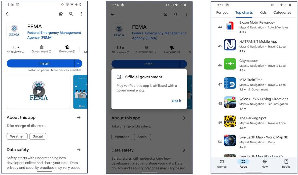 Google, Play Store’daki Devlete Ait Uygulamaları 