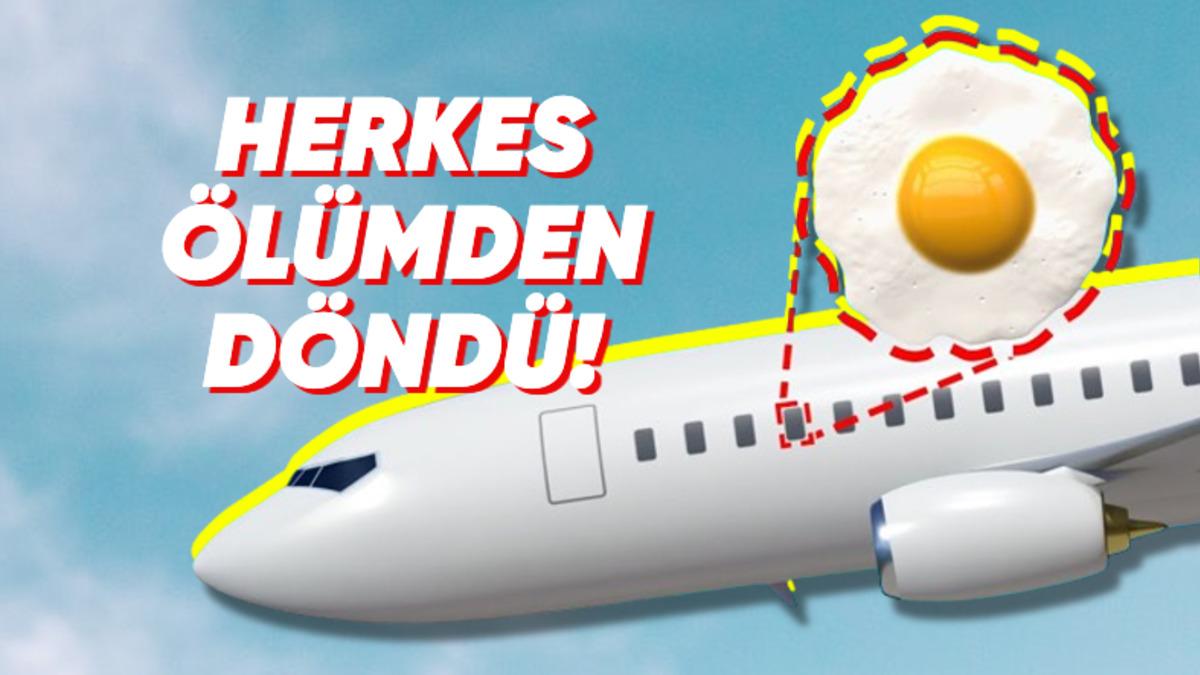 Tam 344 Kişiyi Taşıyan Koskoca Uçağın Sırf Bir Omlet Yüzünden Acil İniş Yapmak Zorunda Kaldığı İlginç Hikâye