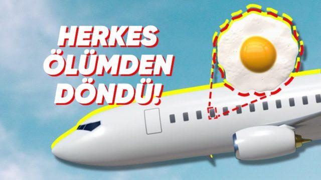 Tam 344 Kişiyi Taşıyan Koskoca Uçağın Sırf Bir Omlet Yüzünden Acil İniş Yapmak Zorunda Kaldığı İlginç Hikâye