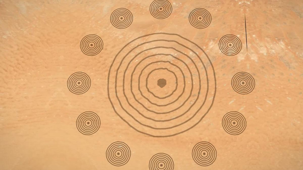 Komplo Teorisyenlerine Yeni Konu Çıktı: Sahra Çölünün Ortasında Duran Bu Daireleri Kim Çizdi?