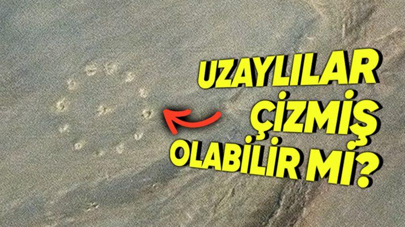 Komplo Teorisyenlerine Yeni Konu Çıktı: Sahra Çölünün Ortasında Duran Bu Daireleri Kim Çizdi?