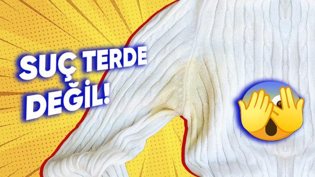 Ter, Renksiz Olmasına Rağmen Neden Kıyafetlerimizde Sarı Lekeler Bırakıyor?