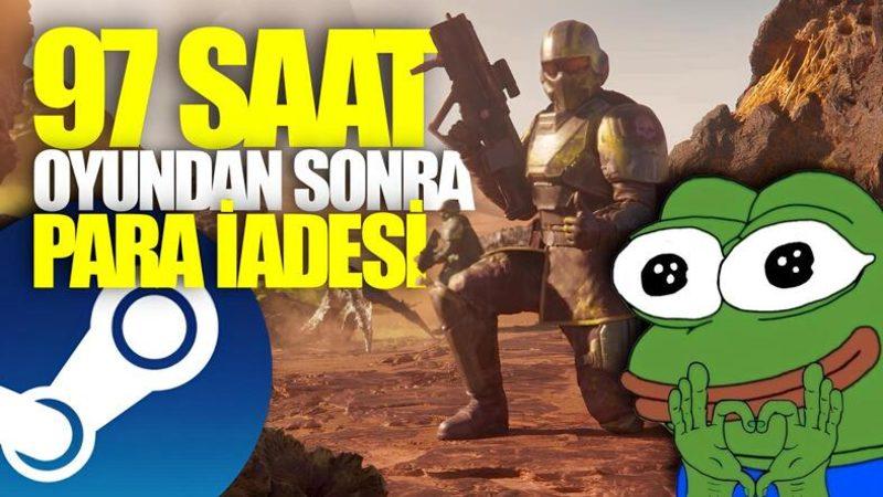 Steam, Helldivers 2 İçin Para İadesi Yaptı: 2 Saat Oynama Sınırı Aşılmış Olmasına Rağmen...