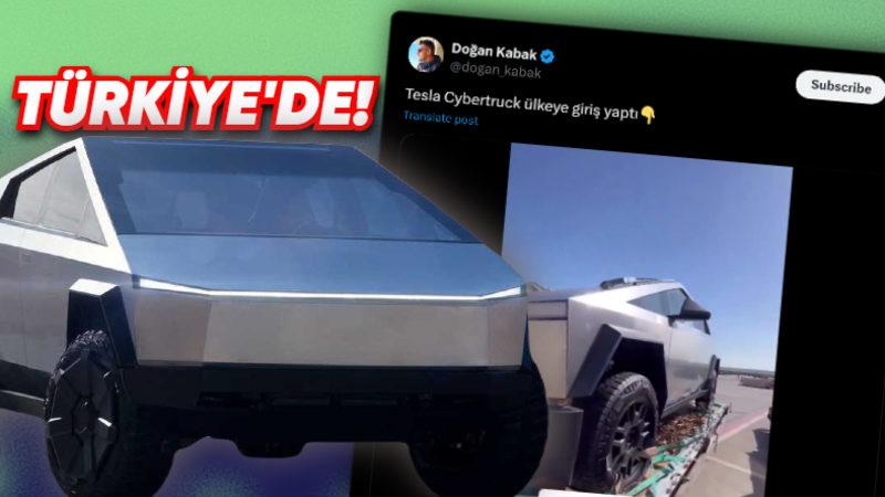 Tesla Cybertruck, Türkiye’ye Geldi: Hemen Heyecanlanmayın [Video]