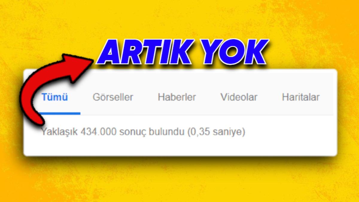 Google, Arama Sayfasında Uzun Yıllardır Olan Bir Özelliği Kaldırdı