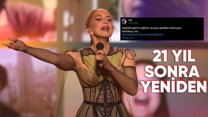 Özlemişiz Sanki: Eurovision’da Sertab Erener’in Konuk Şarkıcı Olarak Sahneye Çıkmasına Sosyal Medyadan Gelen Tepkiler