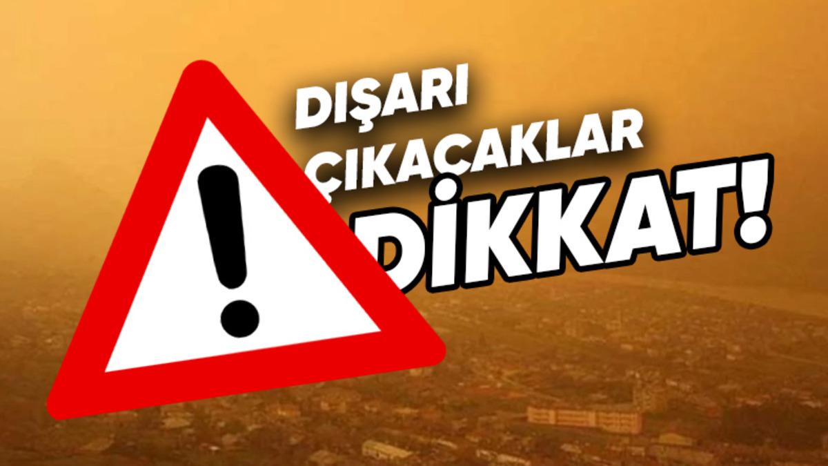 Türkiye, Hafta Sonu Boyunca Yoğun Toz Taşınımı Etkisinde Olacak: İşte Sağlığınız İçin Dikkat Etmeniz Gerekenler