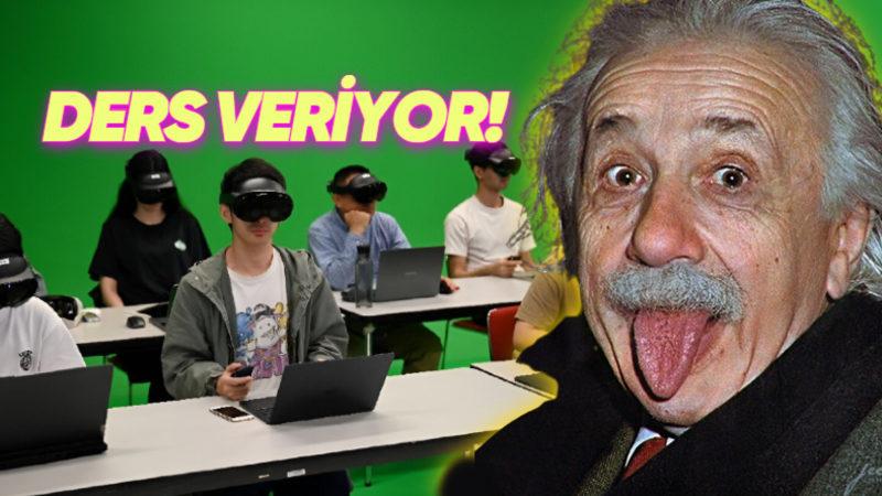 Bir Üniversite, Öğrencilerine Yapay Zekâ Eğitmenleriyle Ders Vermeye Başladı: Hocalar Arasında Albert Einstein Bile Var!