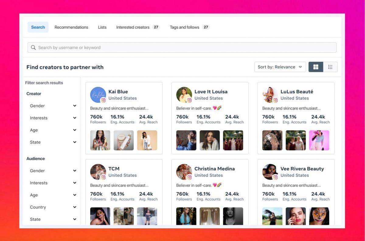 Instagram, Influencer’ların Markalara Kendilerini Pazarlamasını Sağlayan “İçerik Üreticisi Pazar Yeri”ni Türkiye’de Kullanıma Sundu