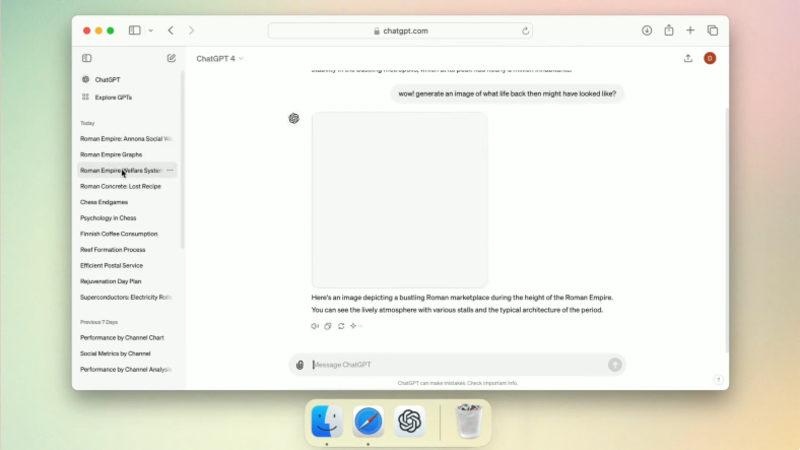 ChatGPT’nin Masaüstü Uygulaması Duyuruldu: Ekranınızı Görebilecek!