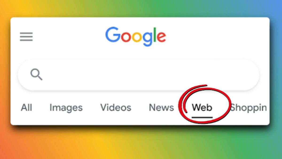 20 Yıl Önceki Google Geri Döndü: Artık Bir Şey Arattığınızda Sadece Web Sonuçlarını Görebilirsiniz