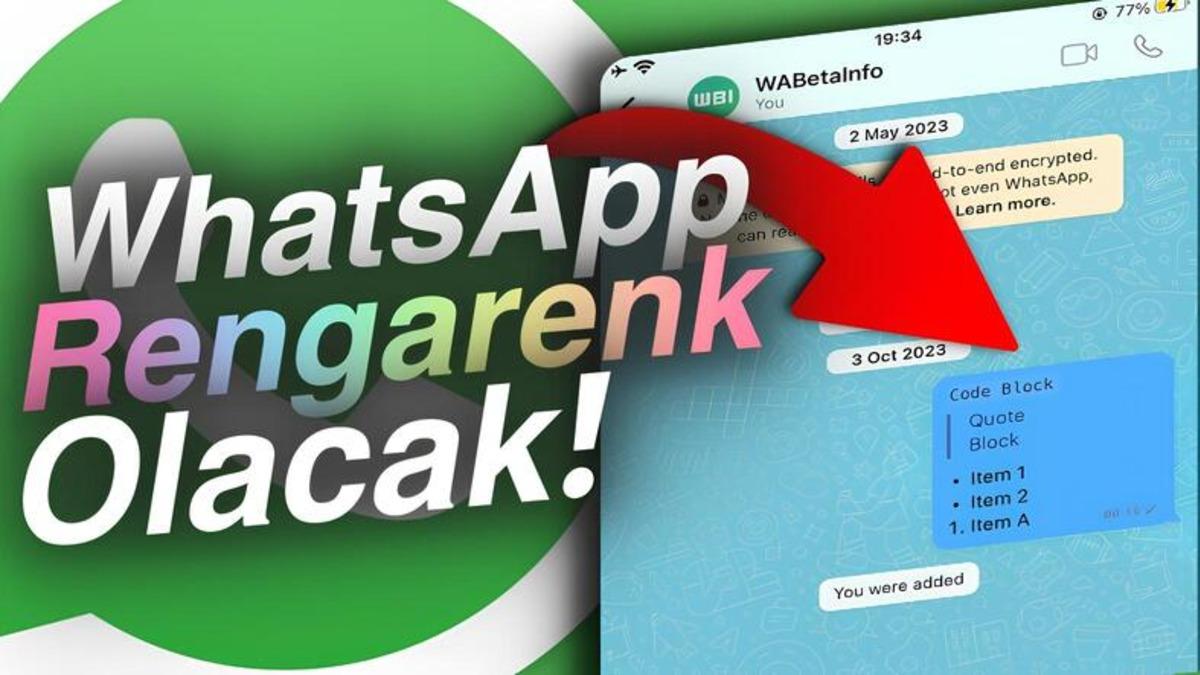 WhatsApp, Uzun Yıllardır Aynı Olan Sohbet Balonlarının Rengini Değiştirmenize İzin Verecek!