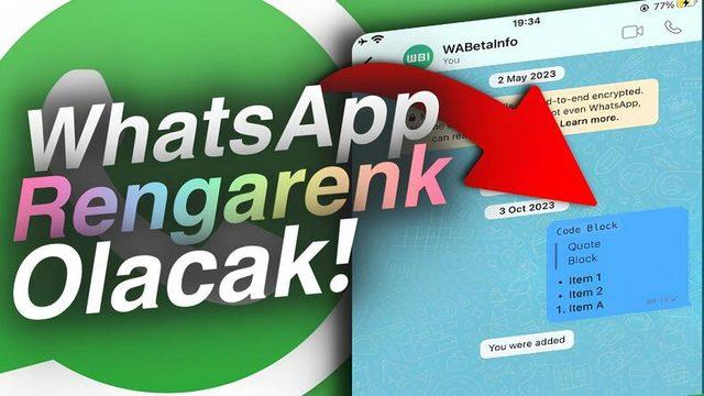 WhatsApp, Uzun Yıllardır Aynı Olan Sohbet Balonlarının Rengini Değiştirmenize İzin Verecek!