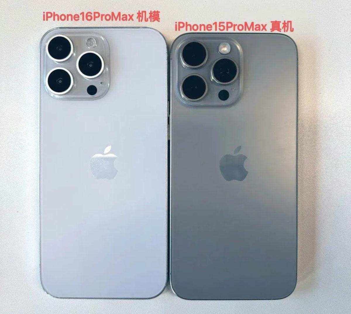 iPhone 16 Pro Max’in Maketleri Ortaya Çıktı: iPhone 15 Pro Max’ten Ne Kadar Büyük Olacağı Belli Oldu