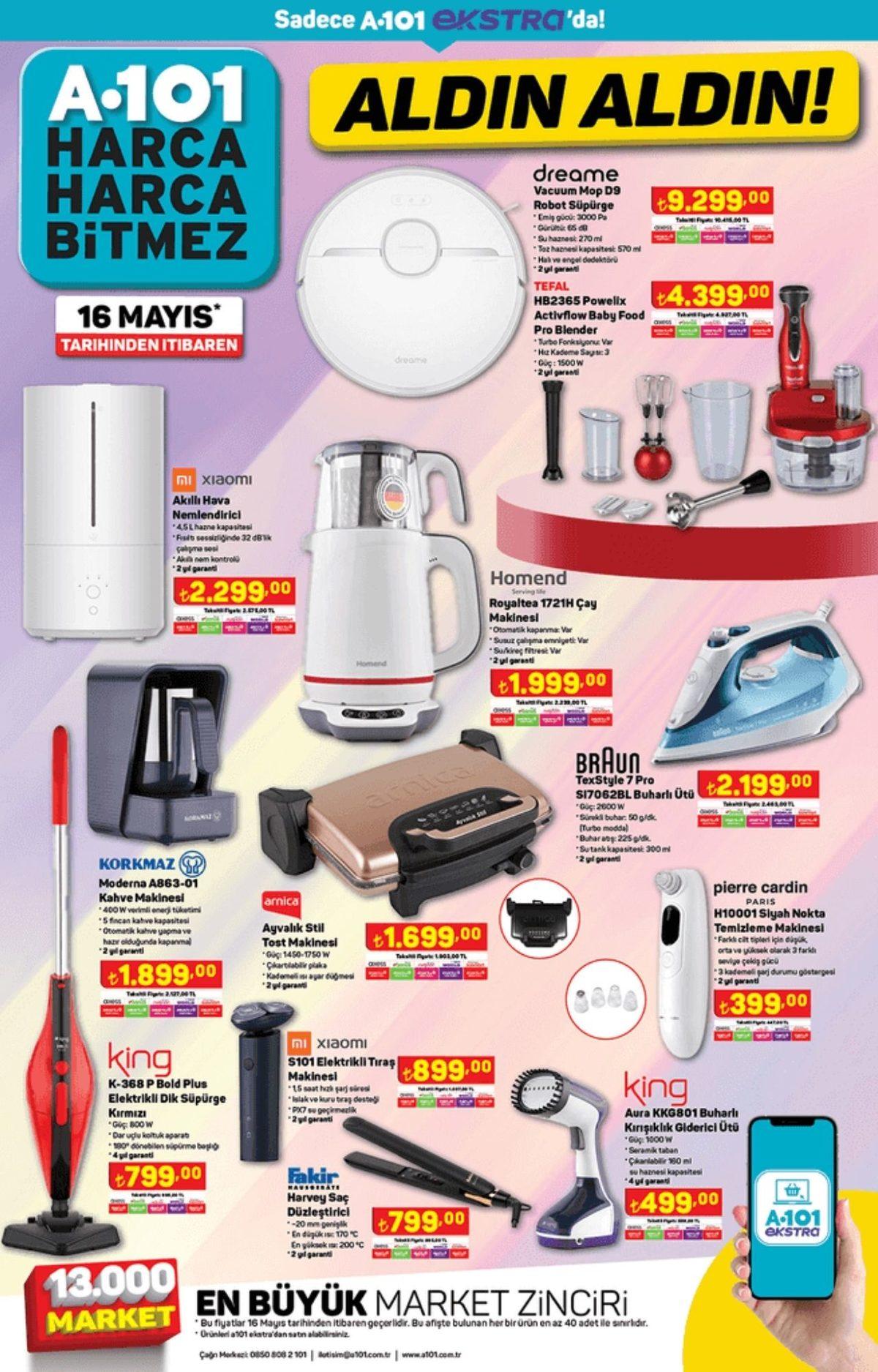 A101’e iPhone 14 Geliyor! 16 Mayıs 2024 A101 İnternete Özel Aldın Aldın Kataloğunda Öne Çıkan Elektronik Ürünler