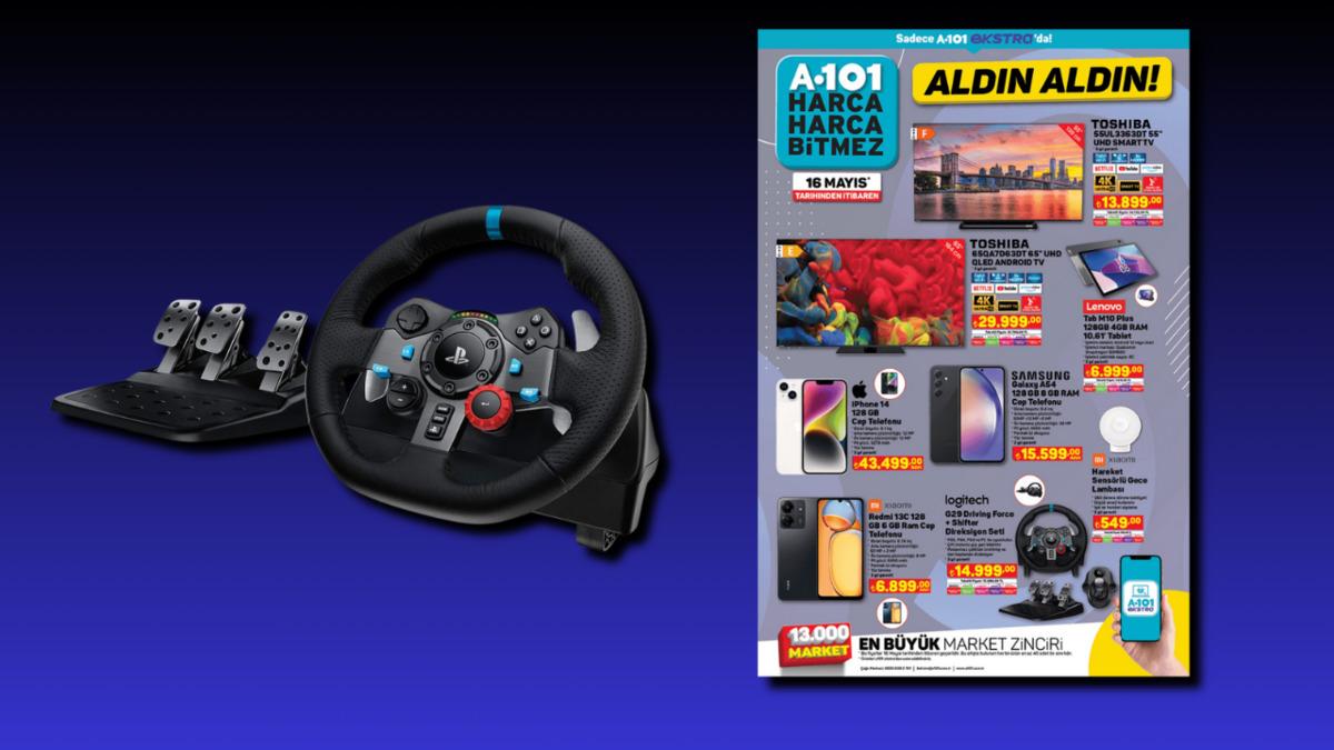A101’e iPhone 14 Geliyor! 16 Mayıs 2024 A101 İnternete Özel Aldın Aldın Kataloğunda Öne Çıkan Elektronik Ürünler