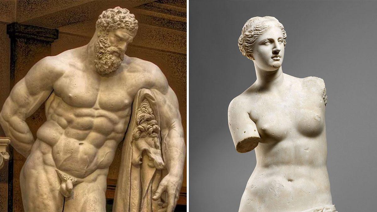 Antik Yunan Heykelleri Neden Hep Çıplak ve Kaslı Olur?