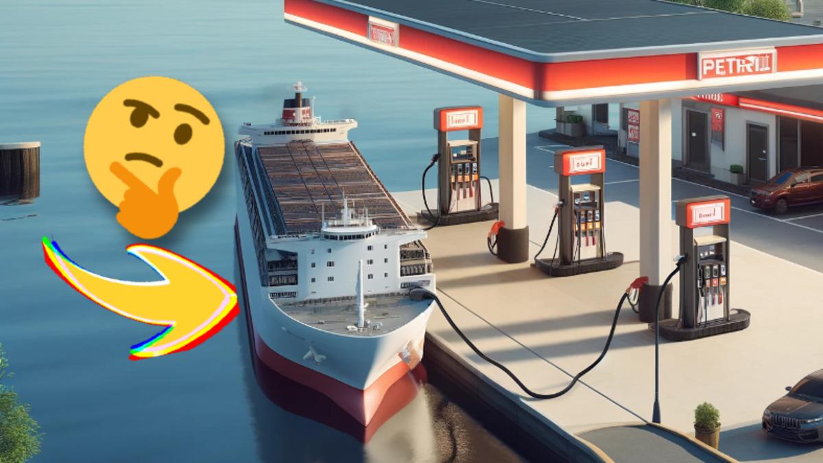 Gemiler Denizin Ortasındayken Bile Nasıl Yakıt Alıyor? Arabalar Gibi Petrol İstasyonları Var mı?