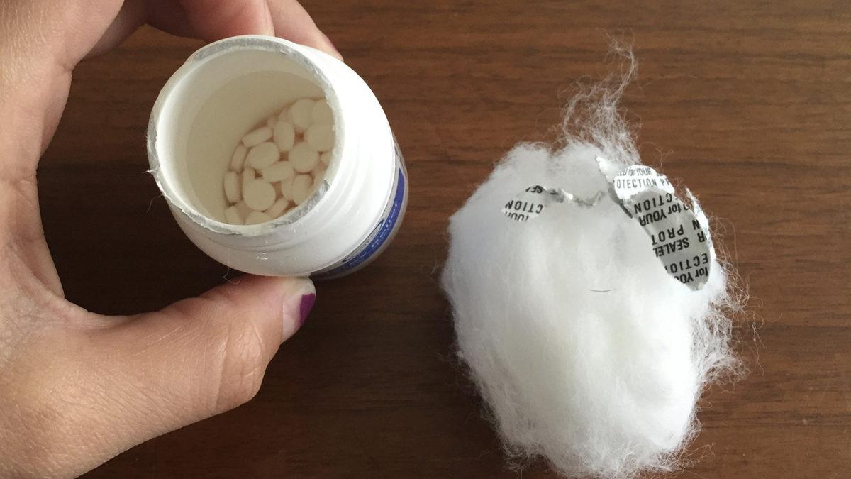 İlaç Şişelerini Açtığınızda Karşınıza Çıkan Pamuk Ne İşe Yarıyor?