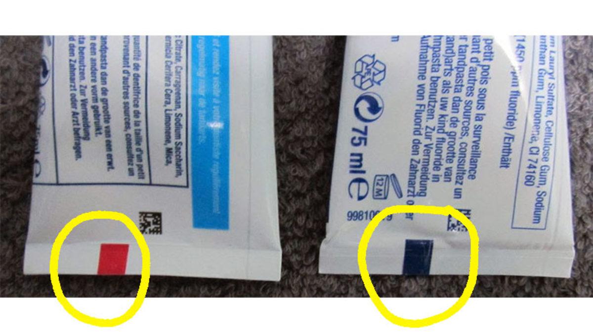 Diş Macunlarının Arkasındaki Bu Renk Kodları Ne Anlama Geliyor? (Her Markada Farklı Renk Var)