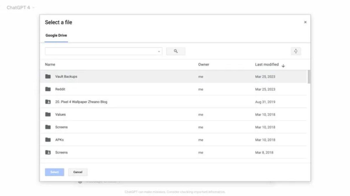 ChatGPT’ye Google Drive ve OneDrive Entegrasyonu Geliyor: İşte İlk Bilgiler