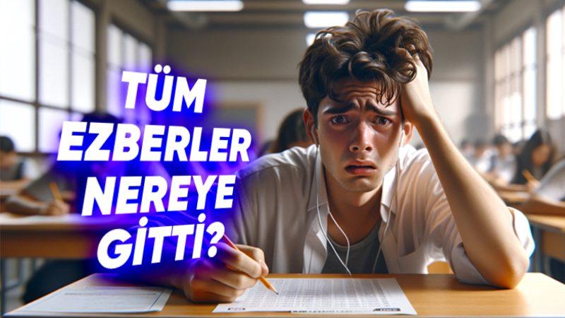 Günlerce Çalıştığımız Dersin Sınavında Neden Kalem Oynatamayız?
